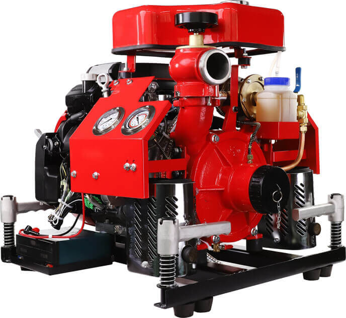 BJ-15A portable gasoline engine portable fire fighting water pump
