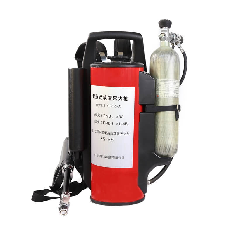 QXWL150/8BD Knapsack पानी धुंध आग बुझाने वाला उपकरण