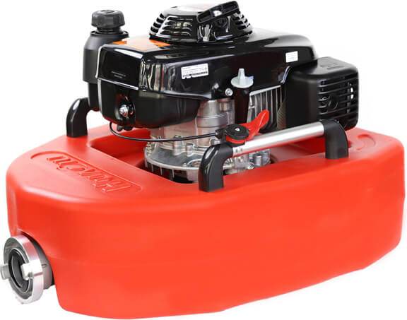 FTQ3.0-8 single cylinder portable gasoline floating fire fighting water pump