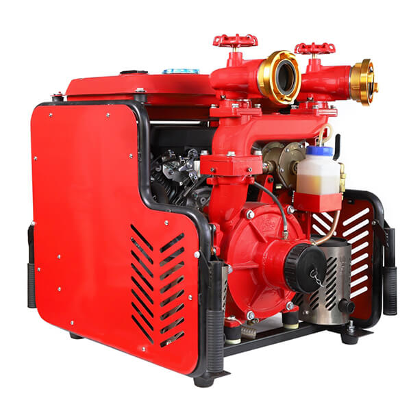 JBQ10-8.6-H High pressure high head 145M portable fire fighting pump